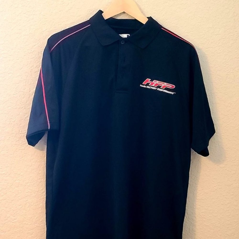 Black Honda HFP Polo Shirt (L)